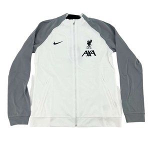 Nike | Men's Liverpool FC Academy Pro Soccer Jacket | Whit & Grey | Size…